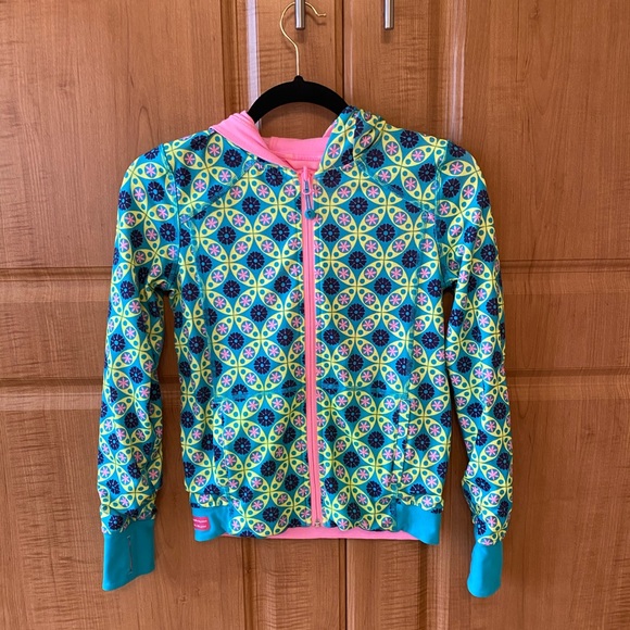 Ivivva Reversible zip up hoodie - Picture 1 of 5